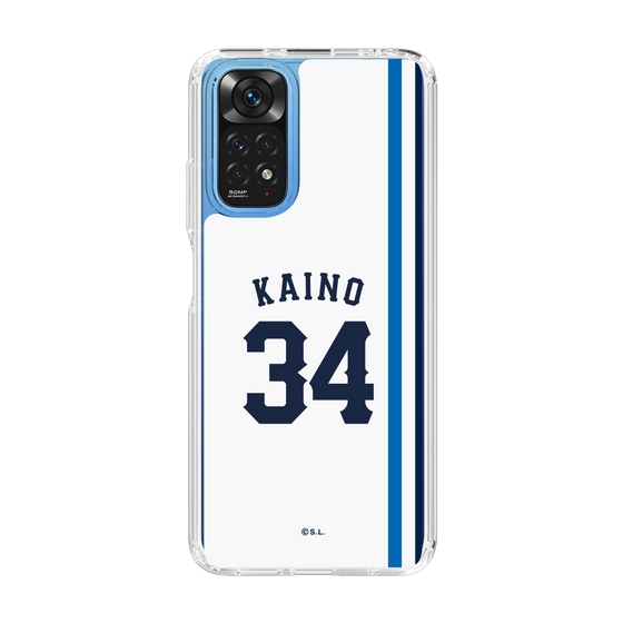 スリムプロテクションケース［ 埼玉西武ライオンズ- #34 KAINO - ホーム ］