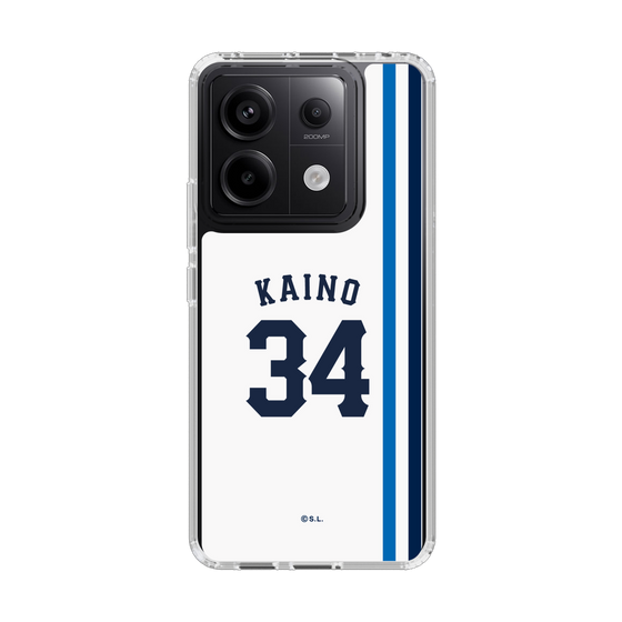 スリムプロテクションケース［ 埼玉西武ライオンズ- #34 KAINO - ホーム ］