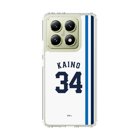 スリムプロテクションケース［ 埼玉西武ライオンズ- #34 KAINO - ホーム ］
