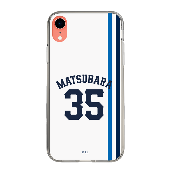 スリムプロテクションケース［ 埼玉西武ライオンズ- #35 MATSUBARA - ホーム ］