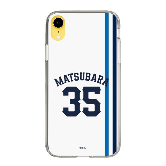 スリムプロテクションケース［ 埼玉西武ライオンズ- #35 MATSUBARA - ホーム ］