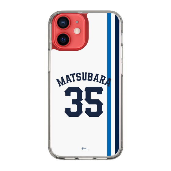 スリムプロテクションケース［ 埼玉西武ライオンズ- #35 MATSUBARA - ホーム ］