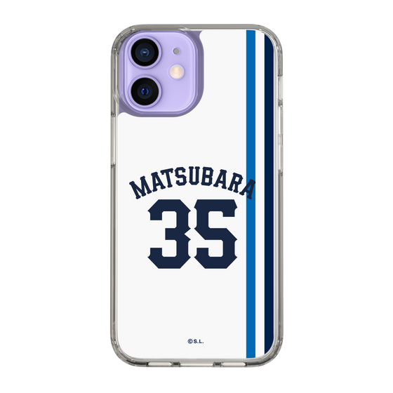 スリムプロテクションケース［ 埼玉西武ライオンズ- #35 MATSUBARA - ホーム ］