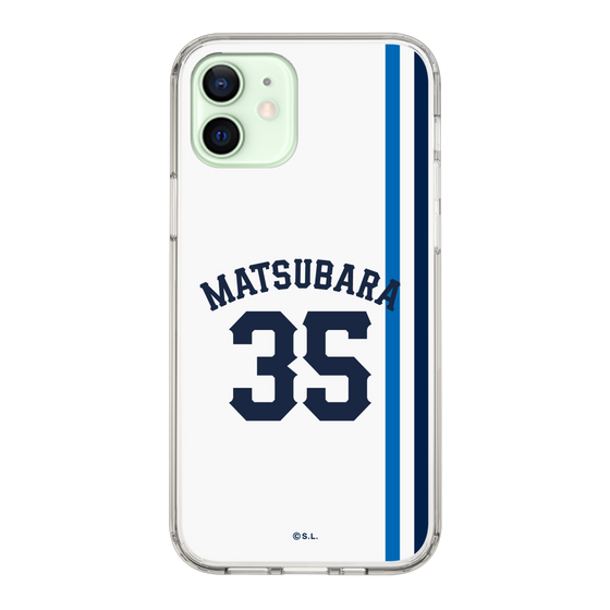 スリムプロテクションケース［ 埼玉西武ライオンズ- #35 MATSUBARA - ホーム ］