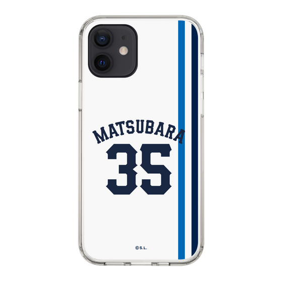 スリムプロテクションケース［ 埼玉西武ライオンズ- #35 MATSUBARA - ホーム ］