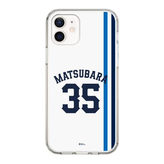 スリムプロテクションケース［ 埼玉西武ライオンズ- #35 MATSUBARA - ホーム ］