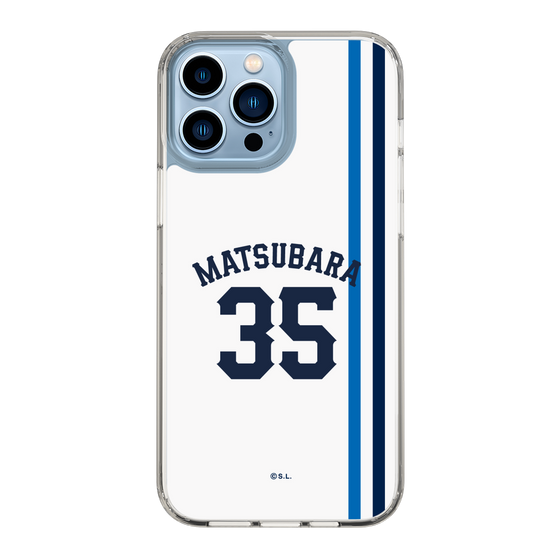 スリムプロテクションケース［ 埼玉西武ライオンズ- #35 MATSUBARA - ホーム ］