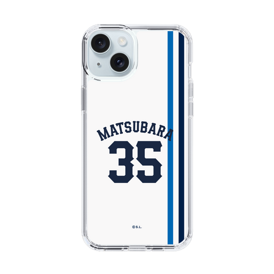 スリムプロテクションケース［ 埼玉西武ライオンズ- #35 MATSUBARA - ホーム ］
