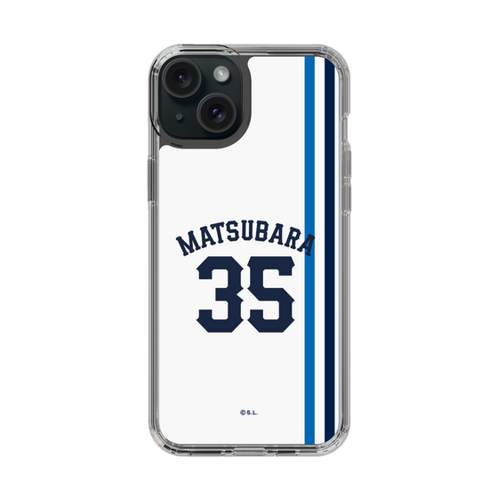 スリムプロテクションケース［ 埼玉西武ライオンズ- #35 MATSUBARA - ホーム ］