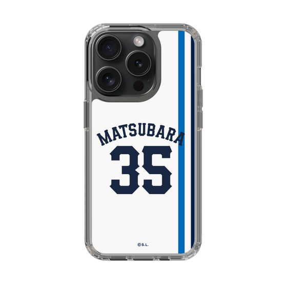 スリムプロテクションケース［ 埼玉西武ライオンズ- #35 MATSUBARA - ホーム ］