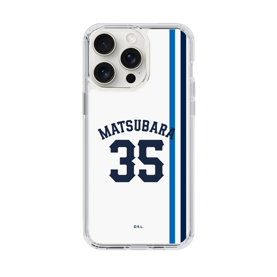スリムプロテクションケース［ 埼玉西武ライオンズ- #35 MATSUBARA - ホーム ］