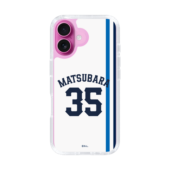スリムプロテクションケース［ 埼玉西武ライオンズ- #35 MATSUBARA - ホーム ］