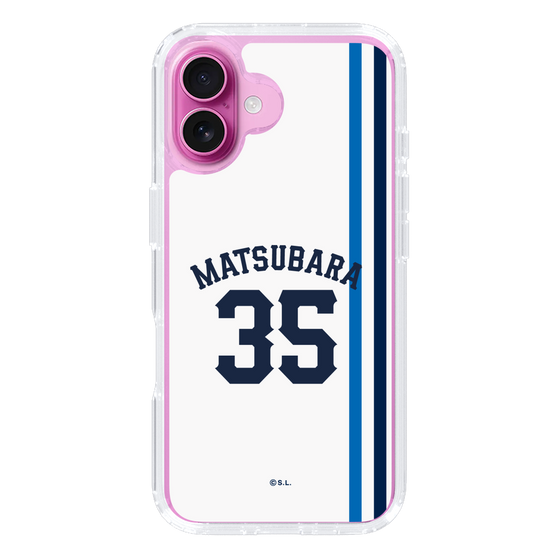 スリムプロテクションケース［ 埼玉西武ライオンズ- #35 MATSUBARA - ホーム ］