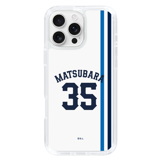 スリムプロテクションケース［ 埼玉西武ライオンズ- #35 MATSUBARA - ホーム ］