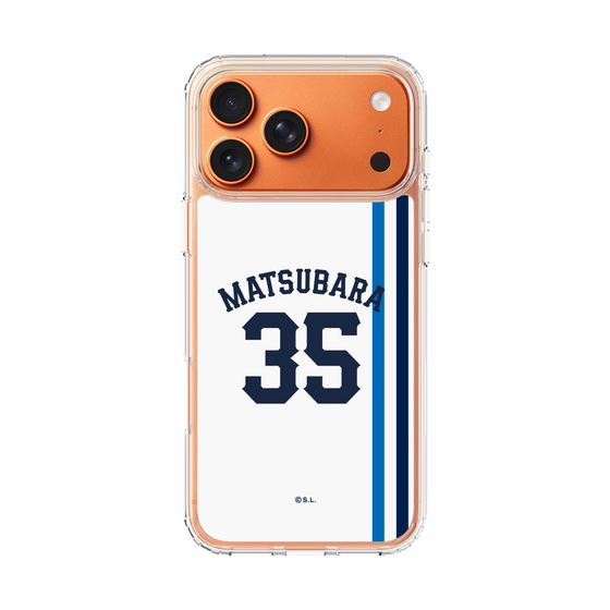 スリムプロテクションケース［ 埼玉西武ライオンズ- #35 MATSUBARA - ホーム ］