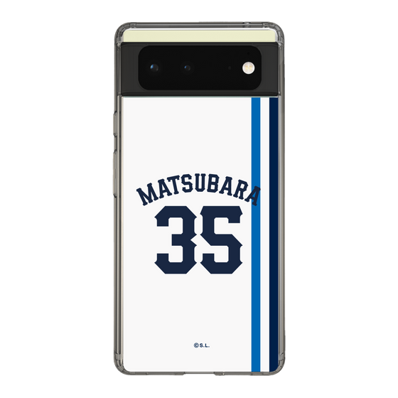 スリムプロテクションケース［ 埼玉西武ライオンズ- #35 MATSUBARA - ホーム ］