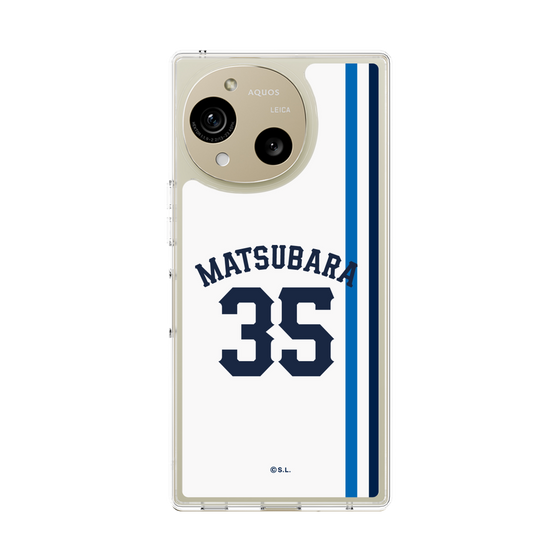 スリムプロテクションケース［ 埼玉西武ライオンズ- #35 MATSUBARA - ホーム ］