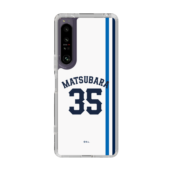 スリムプロテクションケース［ 埼玉西武ライオンズ- #35 MATSUBARA - ホーム ］
