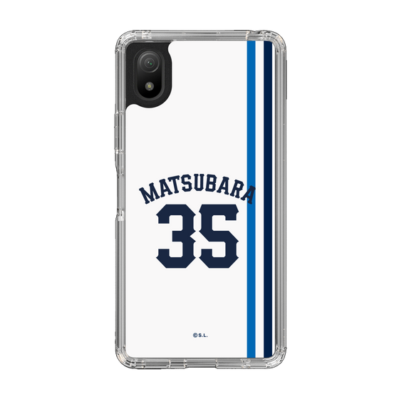 スリムプロテクションケース［ 埼玉西武ライオンズ- #35 MATSUBARA - ホーム ］