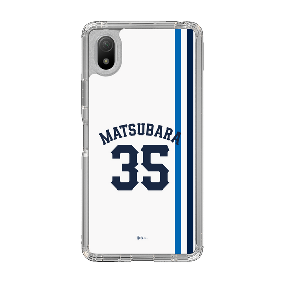 スリムプロテクションケース［ 埼玉西武ライオンズ- #35 MATSUBARA - ホーム ］