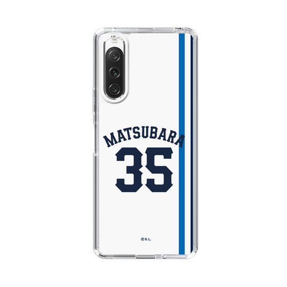 スリムプロテクションケース［ 埼玉西武ライオンズ- #35 MATSUBARA - ホーム ］