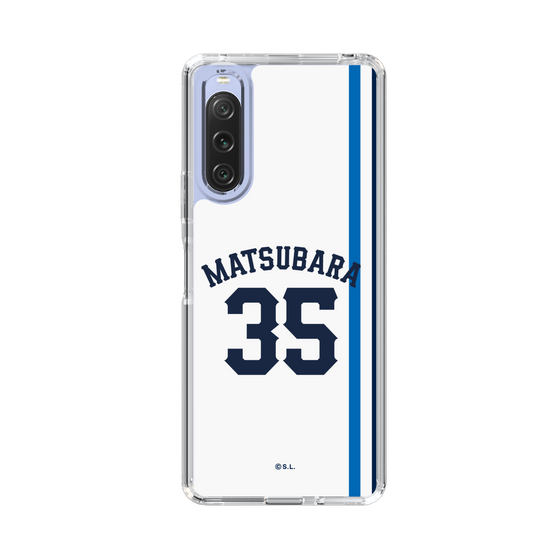 スリムプロテクションケース［ 埼玉西武ライオンズ- #35 MATSUBARA - ホーム ］