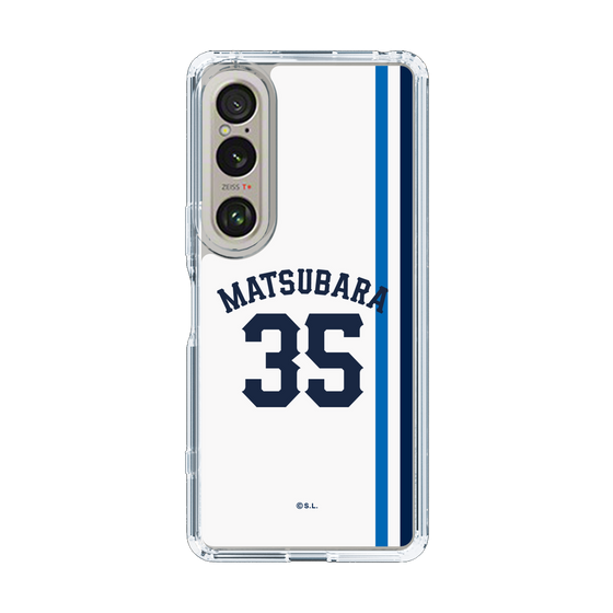 スリムプロテクションケース［ 埼玉西武ライオンズ- #35 MATSUBARA - ホーム ］