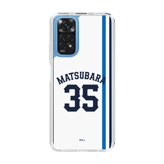 スリムプロテクションケース［ 埼玉西武ライオンズ- #35 MATSUBARA - ホーム ］