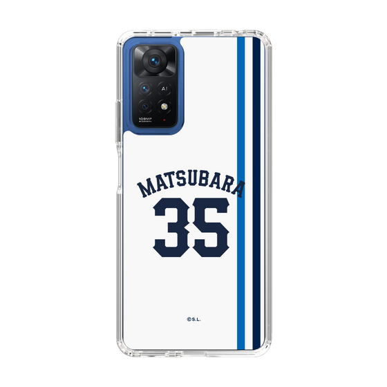 スリムプロテクションケース［ 埼玉西武ライオンズ- #35 MATSUBARA - ホーム ］