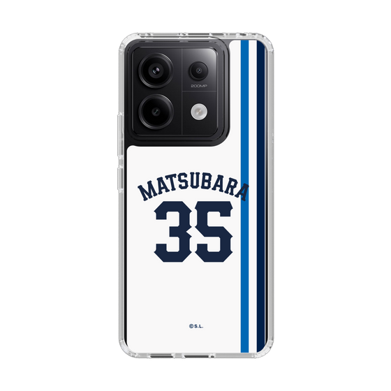 スリムプロテクションケース［ 埼玉西武ライオンズ- #35 MATSUBARA - ホーム ］