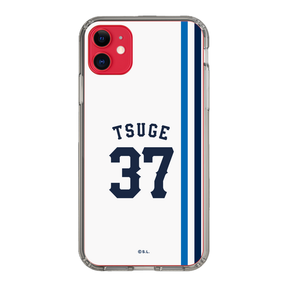 スリムプロテクションケース［ 埼玉西武ライオンズ- #37 TSUGE - ホーム ］