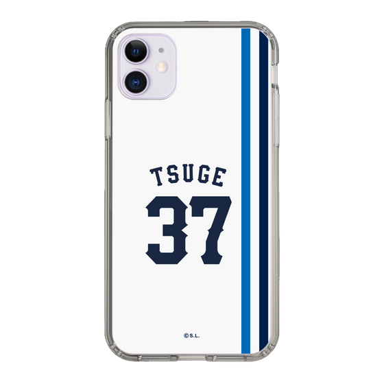 スリムプロテクションケース［ 埼玉西武ライオンズ- #37 TSUGE - ホーム ］