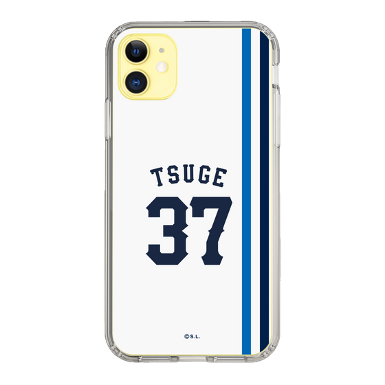 スリムプロテクションケース［ 埼玉西武ライオンズ- #37 TSUGE - ホーム ］