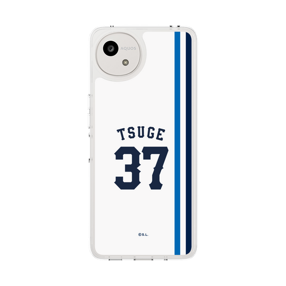 スリムプロテクションケース［ 埼玉西武ライオンズ- #37 TSUGE - ホーム ］