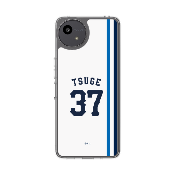 スリムプロテクションケース［ 埼玉西武ライオンズ- #37 TSUGE - ホーム ］