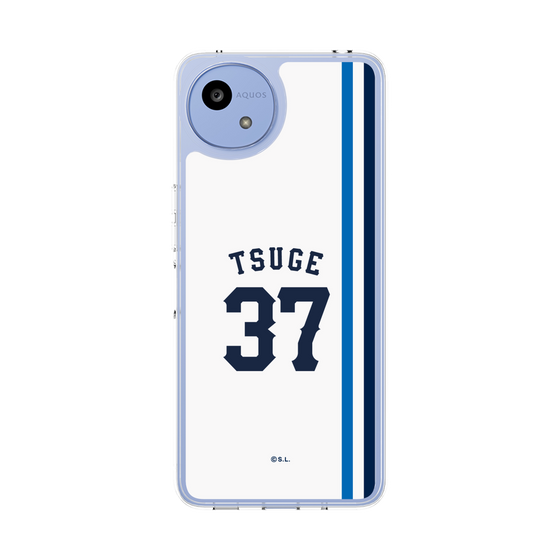 スリムプロテクションケース［ 埼玉西武ライオンズ- #37 TSUGE - ホーム ］