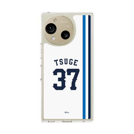 スリムプロテクションケース［ 埼玉西武ライオンズ- #37 TSUGE - ホーム ］