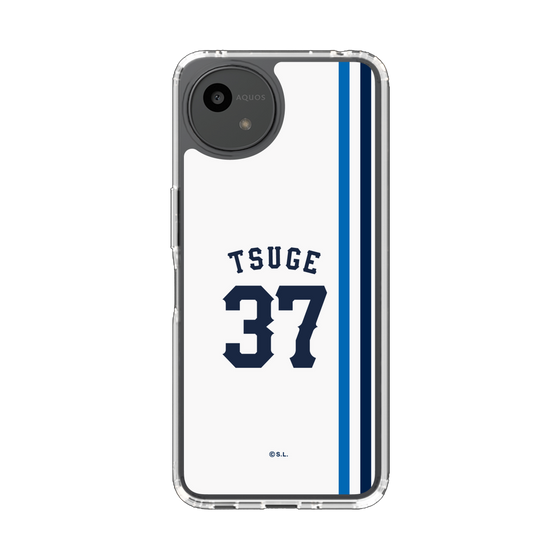 スリムプロテクションケース［ 埼玉西武ライオンズ- #37 TSUGE - ホーム ］