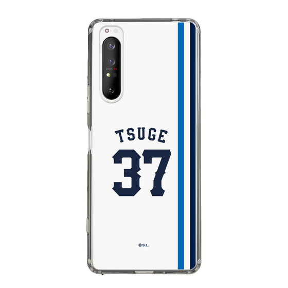 スリムプロテクションケース［ 埼玉西武ライオンズ- #37 TSUGE - ホーム ］