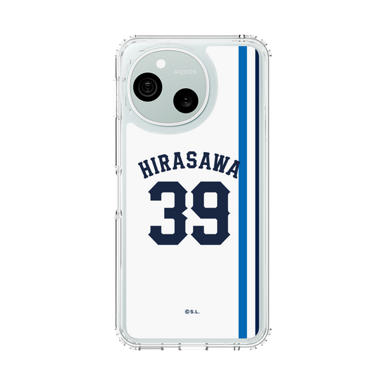 スリムプロテクションケース［ 埼玉西武ライオンズ- #39 HIRASAWA - ホーム ］