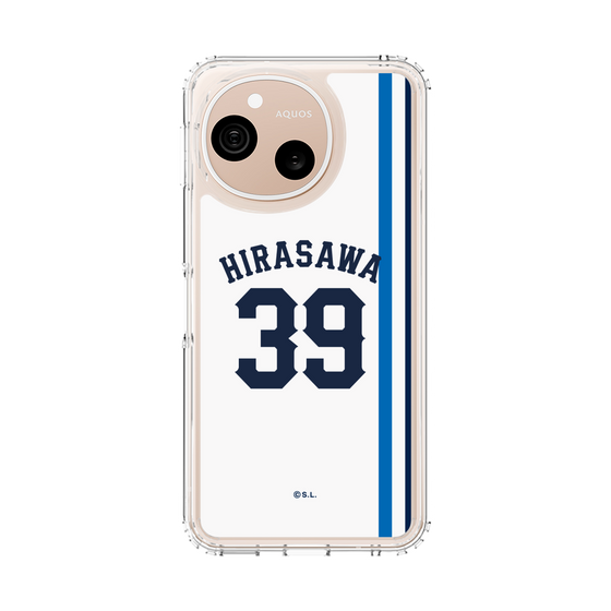 スリムプロテクションケース［ 埼玉西武ライオンズ- #39 HIRASAWA - ホーム ］