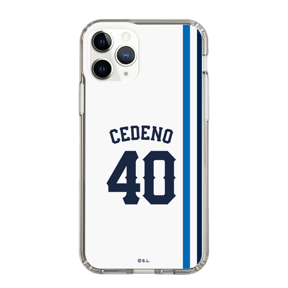 スリムプロテクションケース［ 埼玉西武ライオンズ- #40 CEDENO - ホーム ］