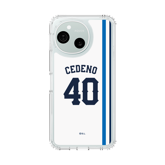 スリムプロテクションケース［ 埼玉西武ライオンズ- #40 CEDENO - ホーム ］