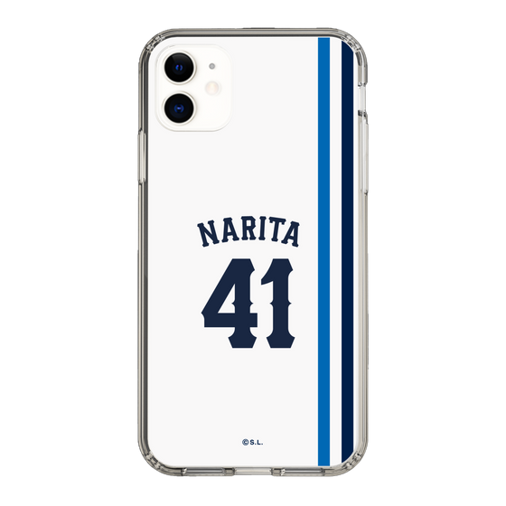 スリムプロテクションケース［ 埼玉西武ライオンズ- #41 NARITA - ホーム ］