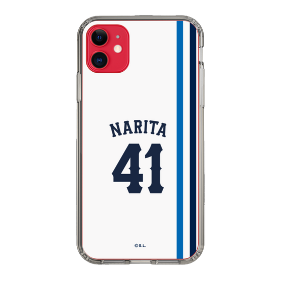 スリムプロテクションケース［ 埼玉西武ライオンズ- #41 NARITA - ホーム ］