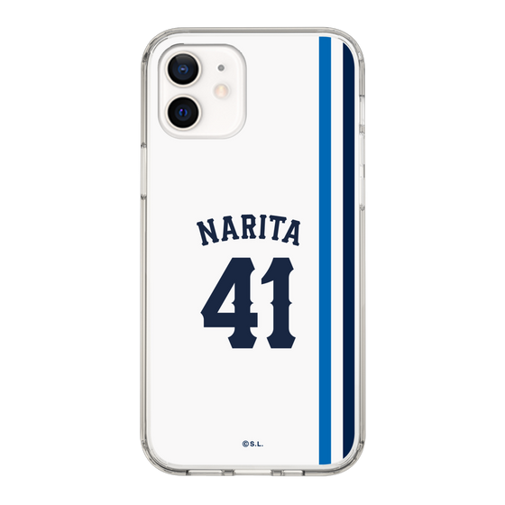スリムプロテクションケース［ 埼玉西武ライオンズ- #41 NARITA - ホーム ］