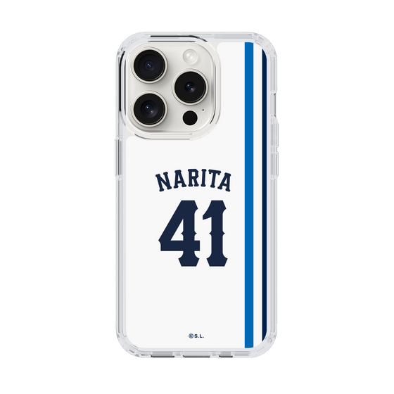 スリムプロテクションケース［ 埼玉西武ライオンズ- #41 NARITA - ホーム ］