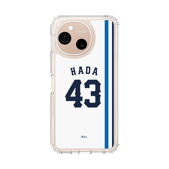スリムプロテクションケース［ 埼玉西武ライオンズ- #43 HADA - ホーム ］