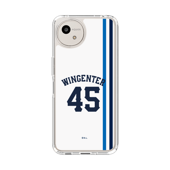 スリムプロテクションケース［ 埼玉西武ライオンズ- #45 WINGENTER - ホーム ］