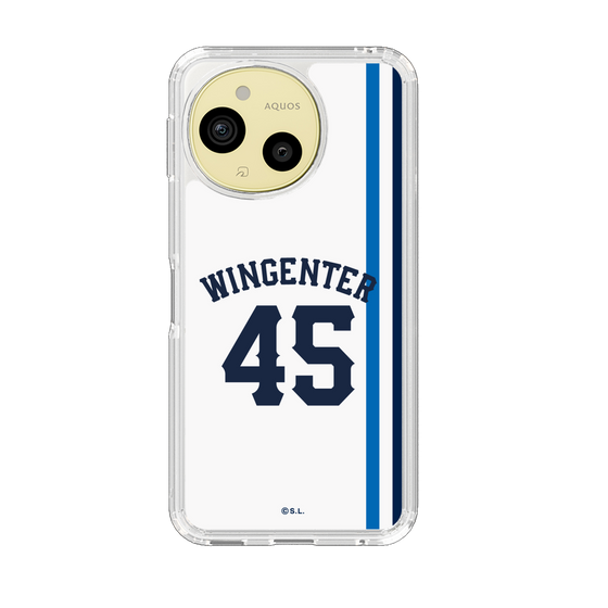 スリムプロテクションケース［ 埼玉西武ライオンズ- #45 WINGENTER - ホーム ］